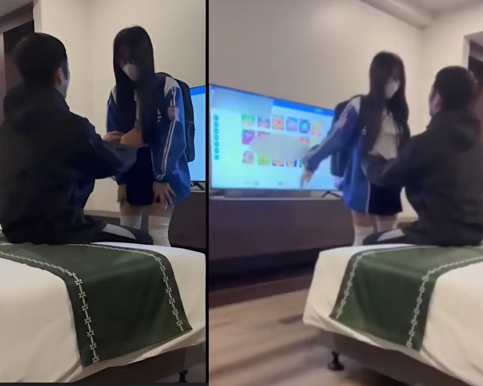 Sex nữ sinh cùng cái bím đầy nước thích mê